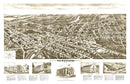 Vintage Map of Westwood, New Jersey 1924
