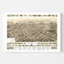 Vintage Map of Westfield, New Jersey 1929