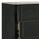 Opel - 5 Drawer Chest - Black by HouseOfZazla