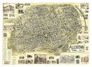 Vintage Map of Allentown, Pennsylvania 1901
