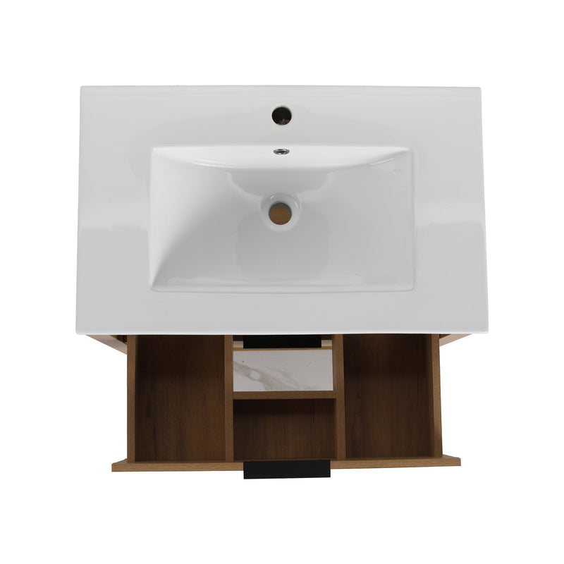 30 Inch Bathroom Vanity Plywood With 2 Drawers