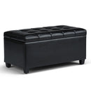 Sienna - Upholstered Storage Ottoman Bench by Unique Piece Furniture