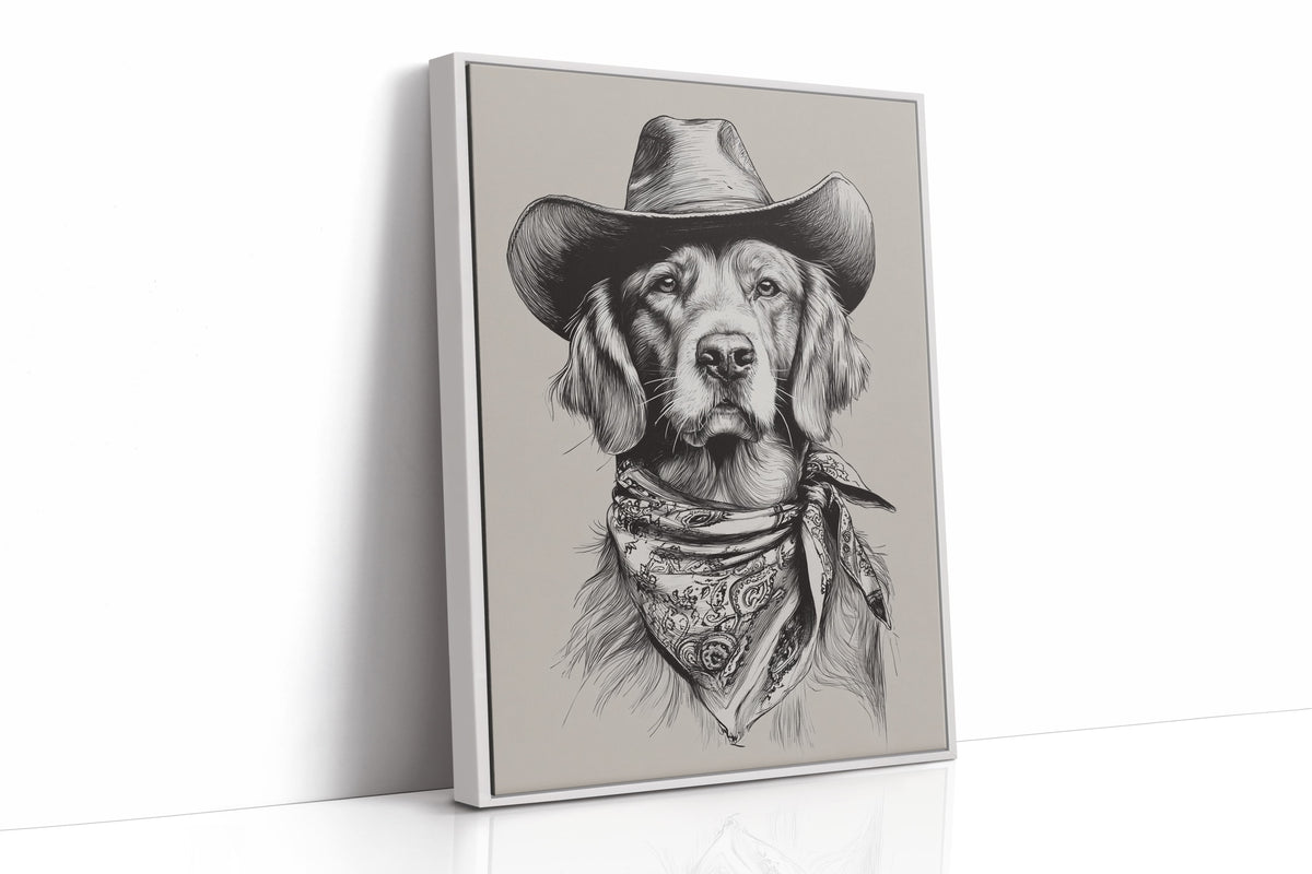A Canine Cowboy's Stalwart Gaze, photo 11 of 13