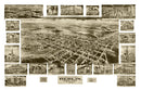 Vintage Map of Berlin, Pennsylvania 1905