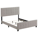 Destiny - Eastern King Panel Bed - Beige by HouseOfZazla