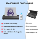 MHT-P8008 Bluetooth Tattoo Stencil Printer | High Precision | Wireless Connectivity