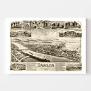 Vintage Map of Dawson, Pennsylvania 1902