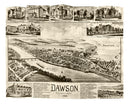 Vintage Map of Dawson, Pennsylvania 1902