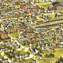 Vintage Map of Derry Station, Pennsylvania 1900