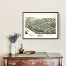 Vintage Map of Donora, Pennsylvania 1901