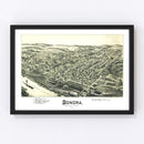 Vintage Map of Donora, Pennsylvania 1901