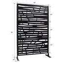 Outdoor & Indoor Privacy Screen Metal Privacy Screen by HouseOfZazla