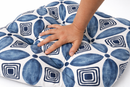 Outdoor Chair Cushions Set of 2, 19 x 19 x 4 Inch Tufted Seat Cushions by HouseOfZazla