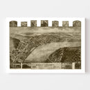 Vintage Map of Duncannon, Pennsylvania 1903
