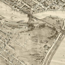 Vintage Map of Easton, Pennsylvania 1900