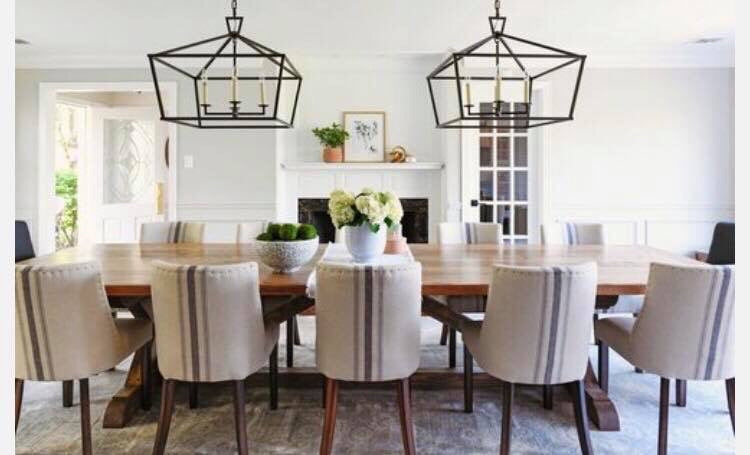 Fancy Trestle X Dining Table