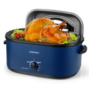 22QT Electric Roaster Oven Turkey Roaster with Visible and Self-Basting Lid by DirectDeals
