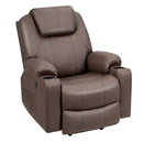 Electric Power Lift Leather Massage Sofa by LJGDeals