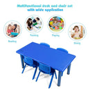 Kids Plastic Rectangular Learn and Play Table by LJGDeals