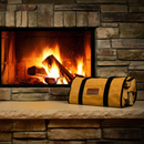 Tote Shape Canvas Firewood Log Carriers by White Duck Outdoors