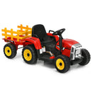 12V Ride on Tractor with 3-Gear-Shift Ground Loader for Kids 3+ Years Old by LJGDeals