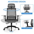Height Adjustable Ergonomic High Back Mesh Office Chair with Hange by LJGDeals