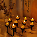 12 Pack Flickering Flameless Battery Operated Candles Tea Lights by JHY DESIGN