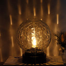 7''H Cordless Lamps Glass Nightlight with 6-Hours Timer(Black) by JHY DESIGN