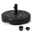 22 Inch Fillable Heavy-Duty Round Patio Umbrella Base Stand by LJGDeals