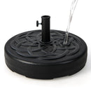 22 Inch Fillable Heavy-Duty Round Patio Umbrella Base Stand by LJGDeals