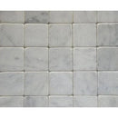 Bianco Carrara"C" Marble 1" x 4" Herringbone Honed Tile
