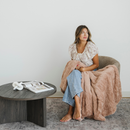 PATTERNED FAUX FUR THROW BLANKETS by Saranoni