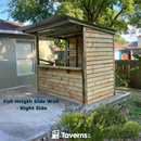 Full-Height Side Wall for Temple Bar, Castlebar, Dunbar or 7-Up