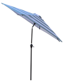 9FT UMBRELLA Ice Blue Stripe