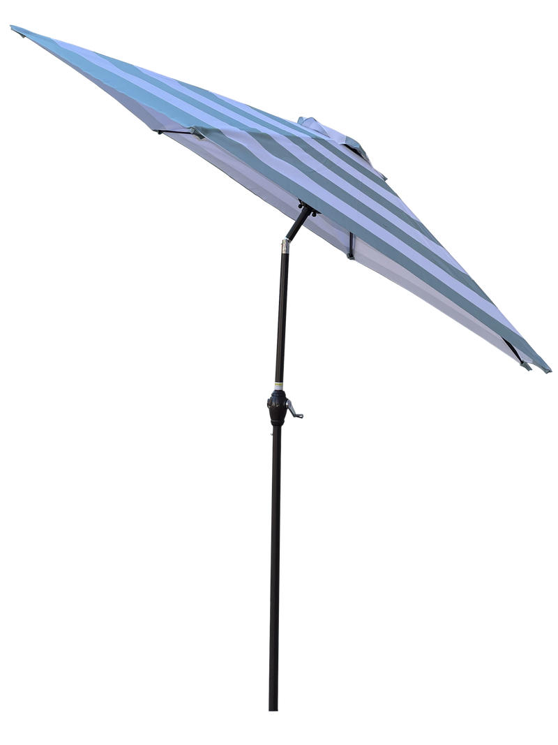 9FT UMBRELLA Ice Blue Stripe