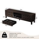 Media Console With 4 Drawers And Cable Management by Unique Piece Furniture