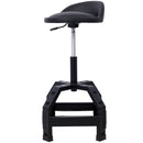 Pneumatic 360 Degree Swivel Stool, Mechanics Rolling Creeper Seat, Heavy Duty Mechanics Stool by HouseOfZazla
