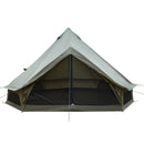 Oxford Bell Tent 13.1FT with Stove Jack for Family Camping