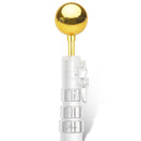 Yescom Flagpole Ball Pole Top Ornament 2ct/pk