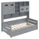 Daybed With All-In-One Cabinet And Shelf by Unique Piece Furniture
