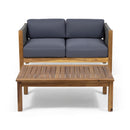 Patio Loveseat and Coffee Table Set