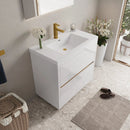 36" Freestanding Bathroom Vanity with Sink and Storage Cabinet by HouseOfZazla