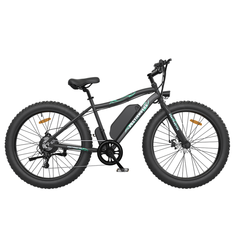 26" 500W Electric Bike Fat Tire P7 36V 12.5AH Removable Lithium Battery for Adults S07-P