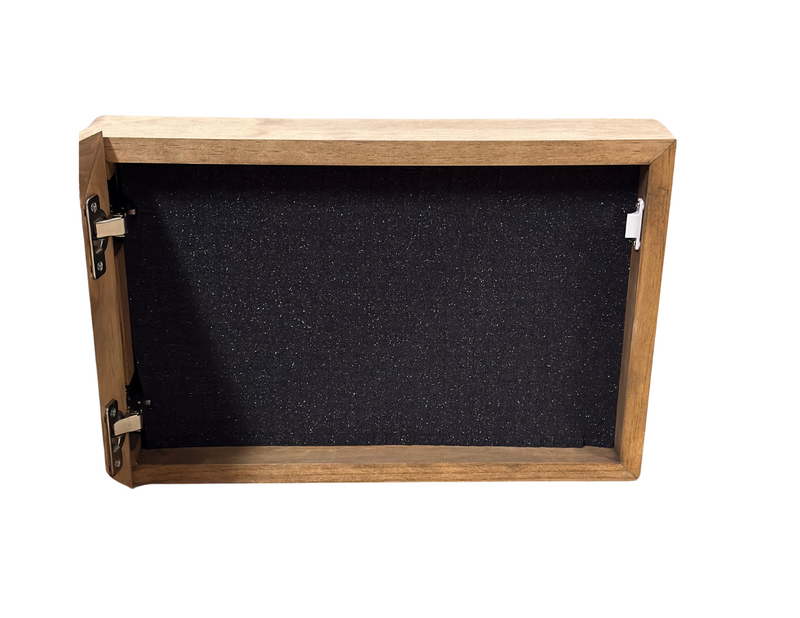 Peach Tree Decorative & Secure Wall-Mounted Gun Cabinet