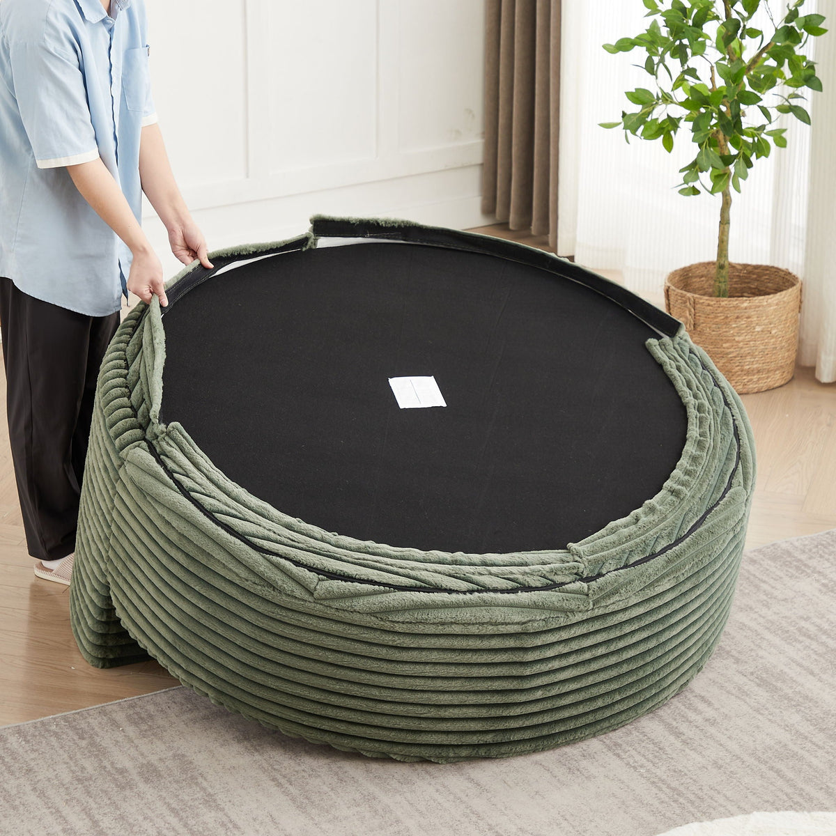 Swivel Chair With 360° Rotation For Living Room, photo 11 of 40