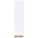 Geilys - 8 Shelf Bookcase With Arch Details - White