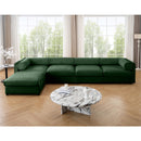 Contemporary Elegant Sofa With Storage And Ottoman by HouseOfZazla