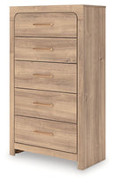 Kinlanni - Five Drawer Chest - Tan by Unique Piece Furniture
