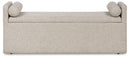 Galliden - Large Upholstered Dining Room Bench - Beige by Unique Piece Furniture