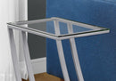 Accent Table C-Shaped with Sturdy Construction by HouseOfZazla